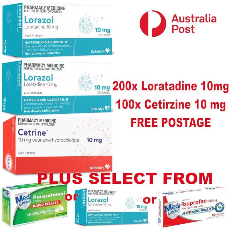 Lorataine + Cetirizine Bonus Bundle - Winter 2026