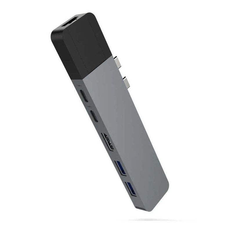 HyperDrive NET 6-in-2 USB-C Hub - Grey - GN28N-GRAY