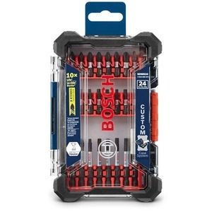 BOSCH IMPACT TOUGH 24-Piece Screwdriver Bit Set