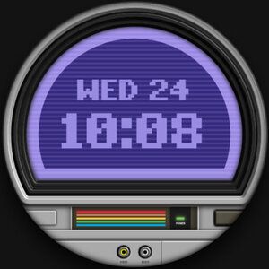 DADAM135 Retro CRT Watch Face,to