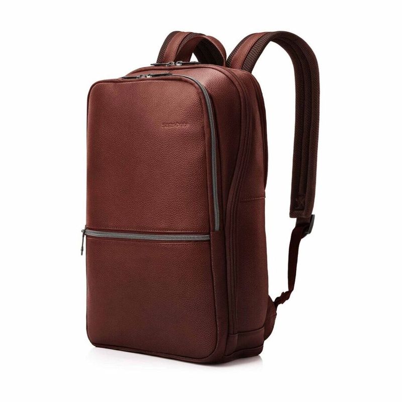 Samsonite Sam Classic Leather Slim Backpack