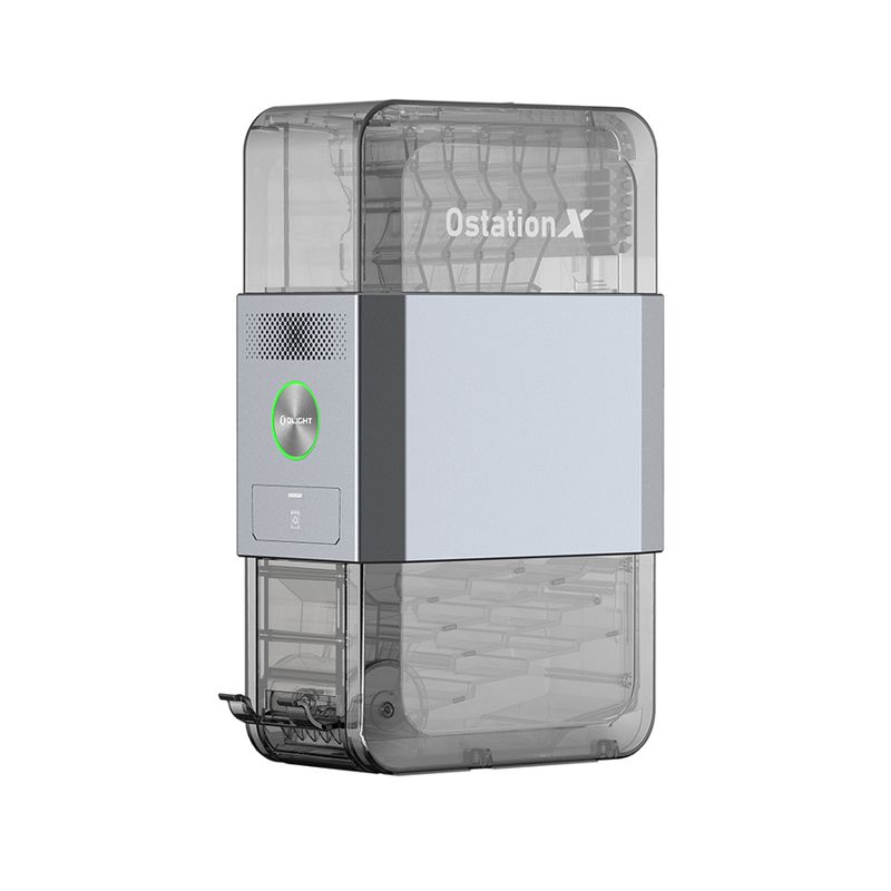 Olight Ostation X Automatic 3-in-1 Rechargeable AA/AAA Battery Charger, Tester&Organizer