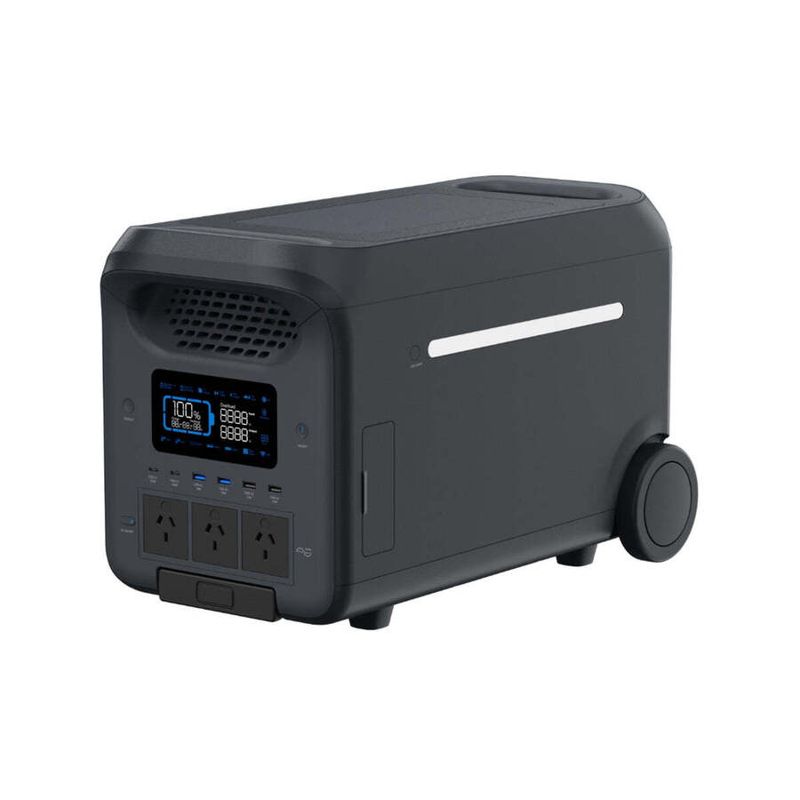 PowerGuard Pro 3000W/2560Wh Portable Power Station - Battery Backup