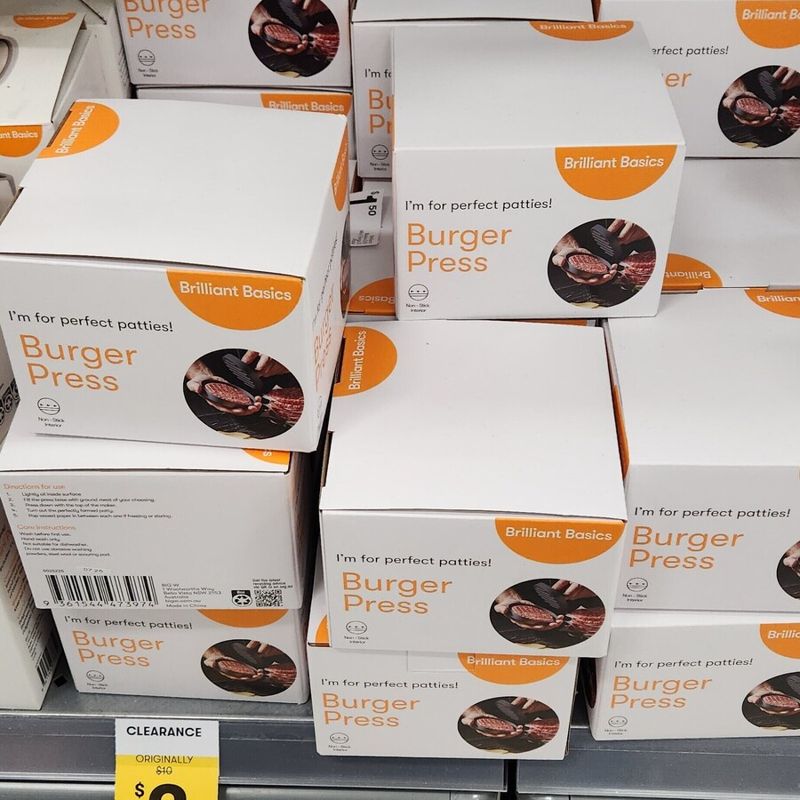 Brilliant Basics Burger Press - Clearance