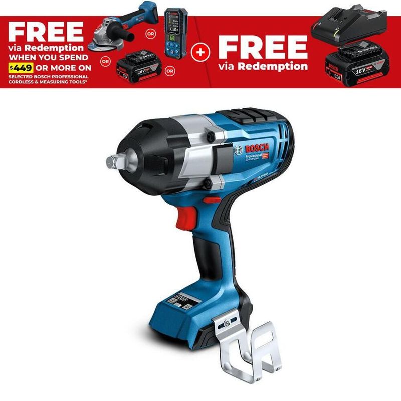 Bosch GDS 18V-1000 Cordless Impact Wrench Skin