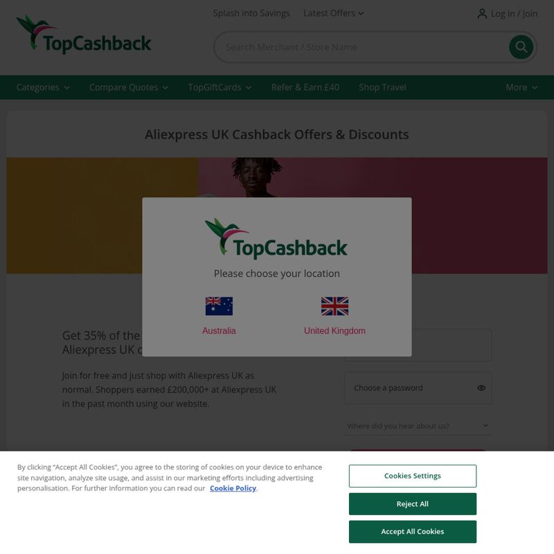 AliExpress 35% Cashback