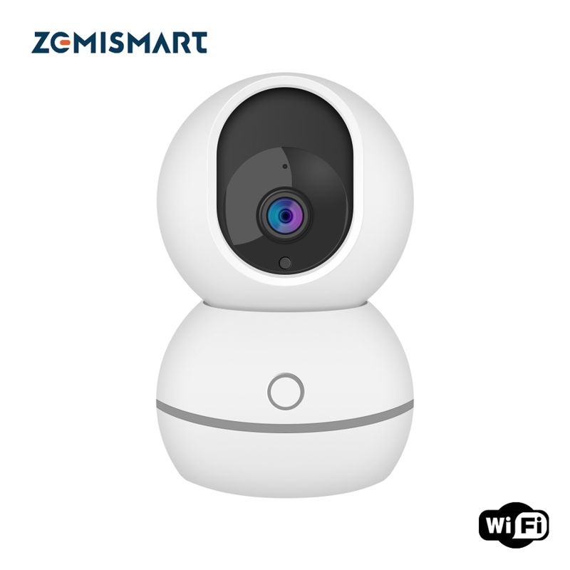 2MP WiFi Indoor Pan Tilt Security Camera with Night Vision