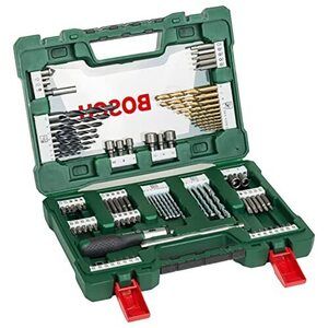 Bosch 91-Piece V-Line Titanium Drill Bit & Screwdriver Set