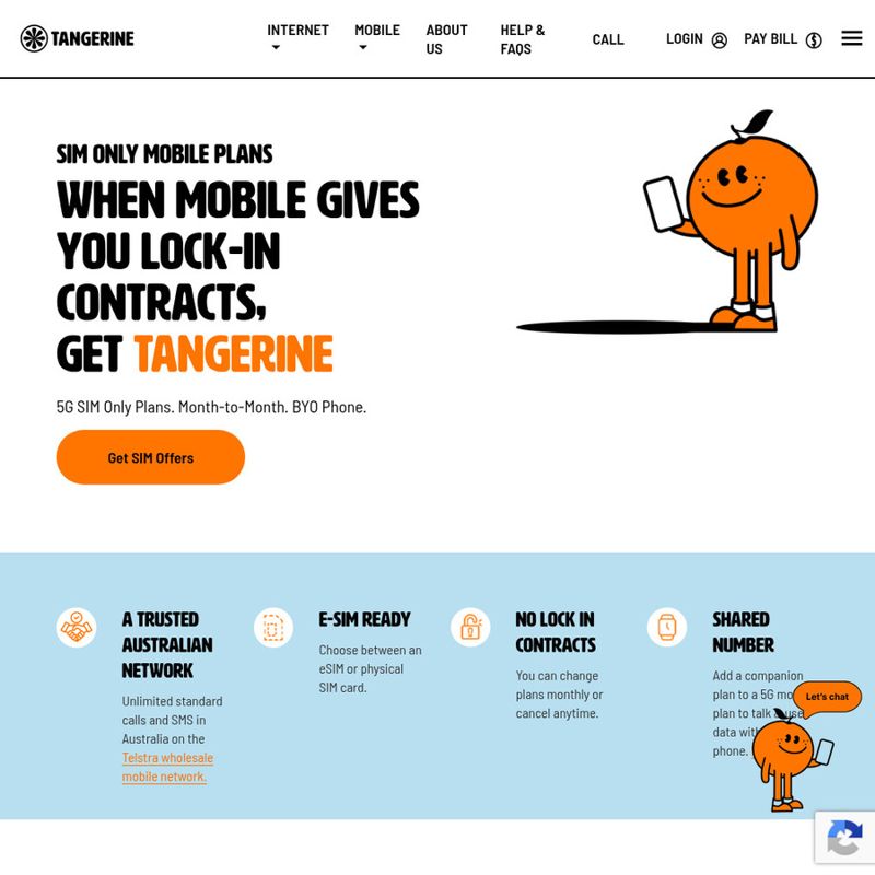 Tangerine Mobile– /mth (4 months)