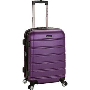 Rockland Melbourne 20" Hardside Luggage Purple