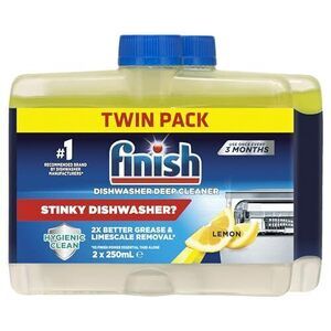 Finish Dishwasher Cleaner Twin Value Pack (S&S)