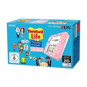 Nintendo 2DS Pink Console + Tomodachi Life Bundle