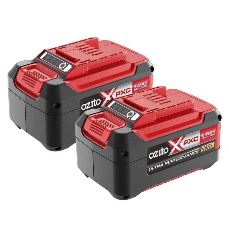Ozito PXC 5.2Ah Battery Twin Pack – w/ Trade-in