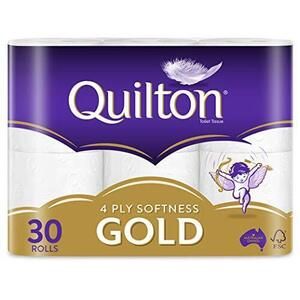 Quilton 4-Ply Gold Tissue 30 Rolls