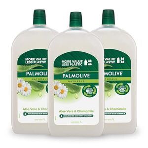 Palmolive Aloe Vera Hand Wash Refill 3x1L