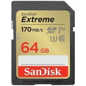 SanDisk 64GB Extreme SDXC Memory Card