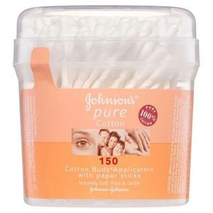 Johnson's Pure Cotton Buds 150-Pack - Each