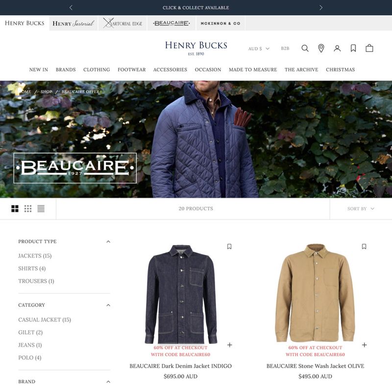 Beaucaire & McKinnon Lewis Polos