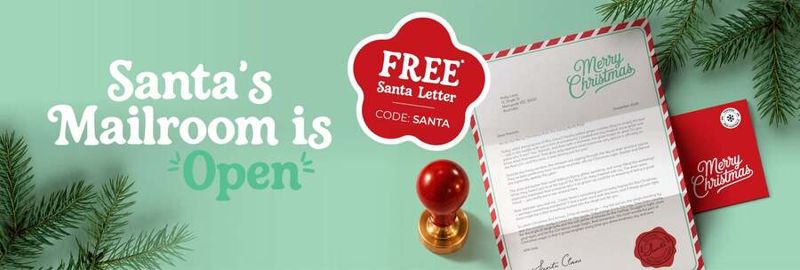 Hippo Blue Personalized Santa Letter