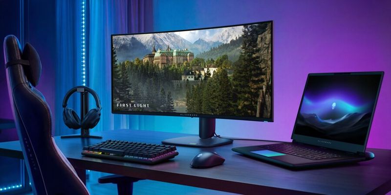 Alienware 34" QD-OLED Ultrawide Gaming Monitor · PriceRoo