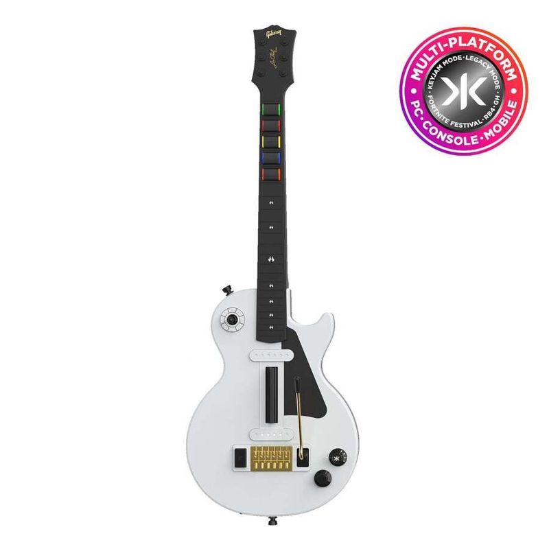 CRKD Gibson Les Paul White Pro Guitar Controller