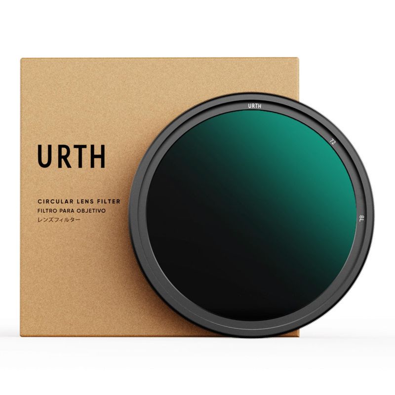 Urth 72mm ND2-400 (1-8.6 Stop) Variable ND Lens Filter