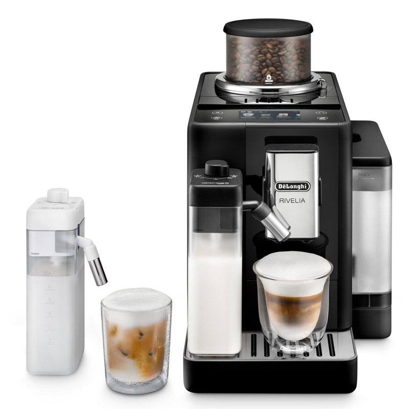 De'Longhi Rivelia With Cool Carafe Fully Automatic Coffee Machine (White)