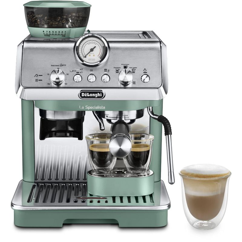 De'Longhi La Specialista Arte Manual Pump Coffee Machine (Black)
