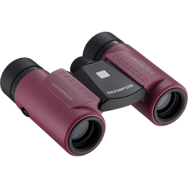 OMSYSTEM 8x21 RCII WP Folding Binoculars - Magenta