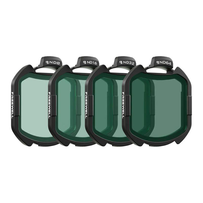 Freewell 4-Pack Standard Day ND Filter Set for DJI O4 Air Unit Pro