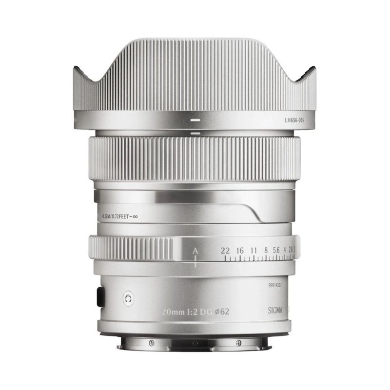 Sigma 20mm f/2 DG Contemporary Lens L Mount Silver