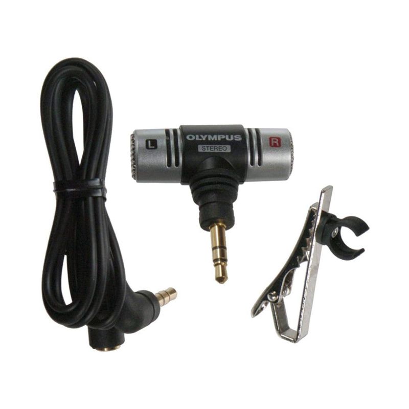 Olympus ME51 S Stereo Microphone with Tie Clip