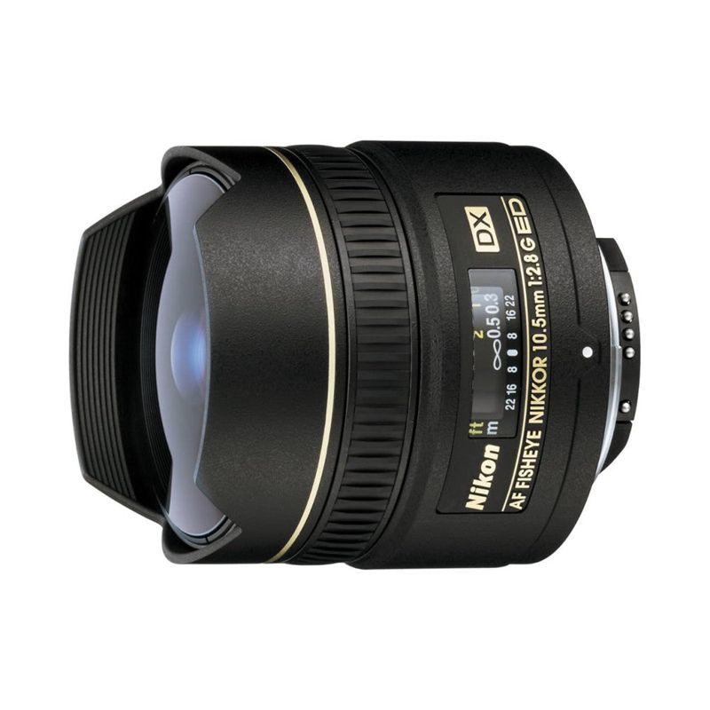 Nikon AF DX Fisheye-Nikkor 10.5mm f/2.8G ED Lens