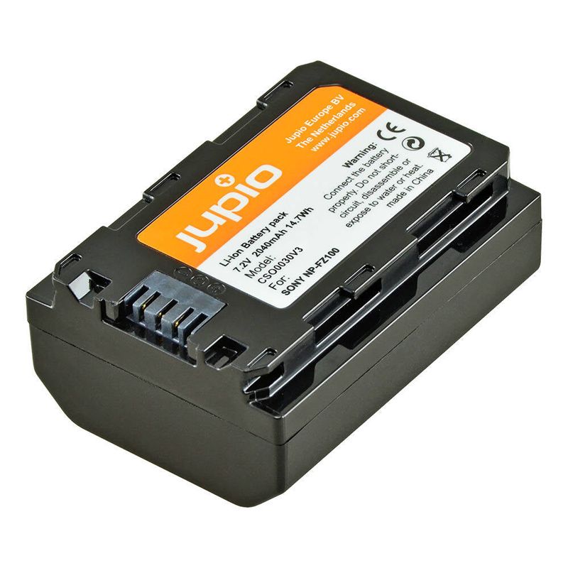 Jupio Li-Ion 7.2V 2040mAh Rechargeable Battery For Sony NP-FZ100 Digi Camera