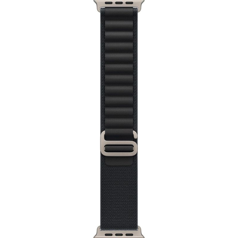 Apple Watch 49mm [Black] Alpine Loop [Large] - [Natural Titanium Finish]