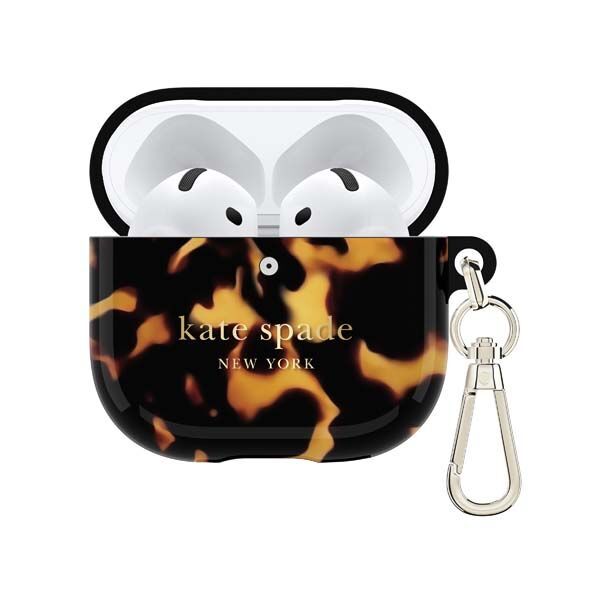 Kate Spade Protective Case for AirPods 4 - Tortoise