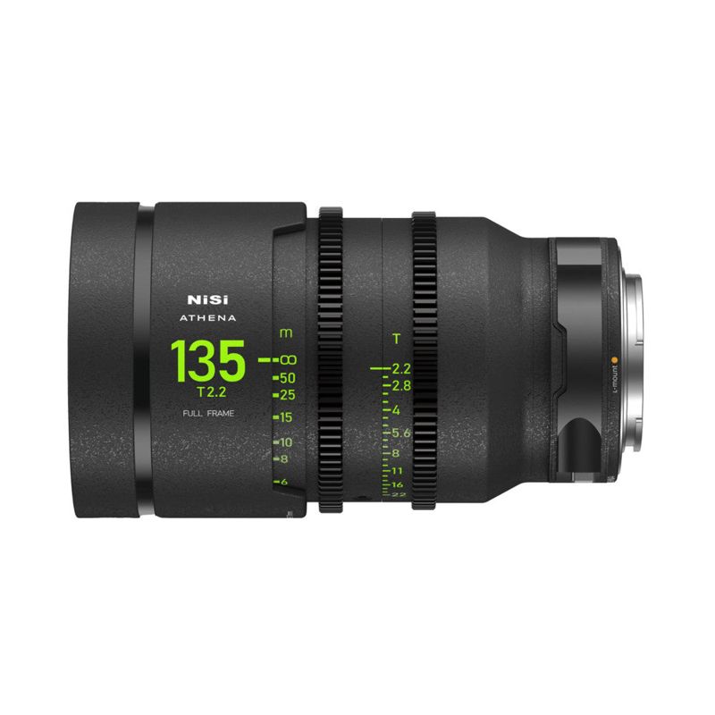NiSi ATHENA PRIME 135mm T2.2 Full-Frame Cinema Lens - L Mount