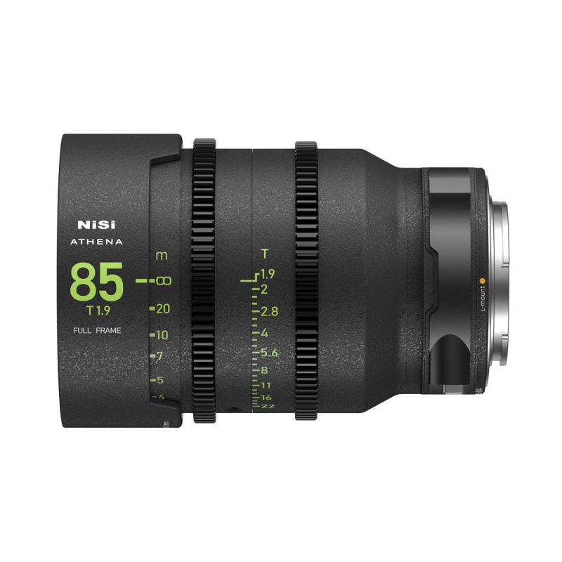 NiSi 85mm ATHENA PRIME Full Frame Cinema Lens T1.9 - L Mount