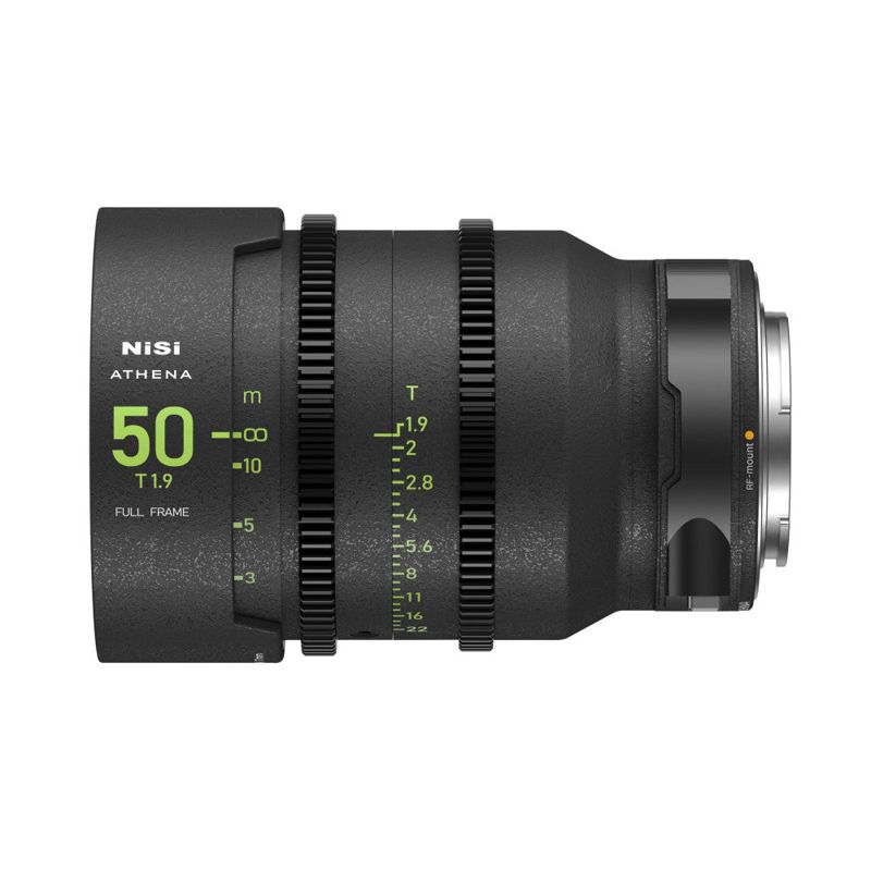 NiSi 50mm ATHENA PRIME Full Frame Cinema Lens T1.9 - Canon RF