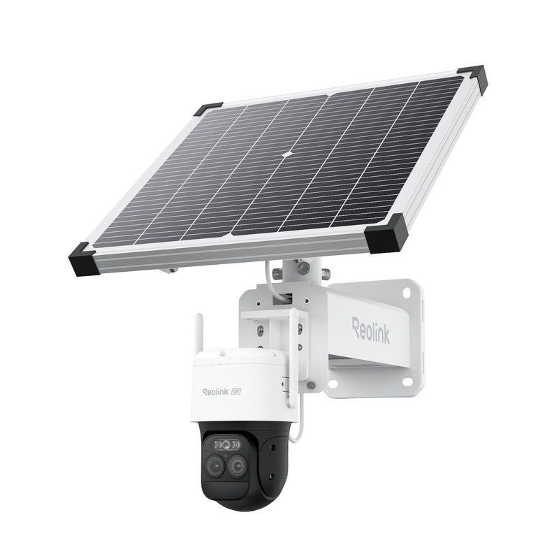 Reolink TrackMix LTE Plus 2 +Solar Panel 4G LTE PTZ Battery Dual-Lens Security Camera