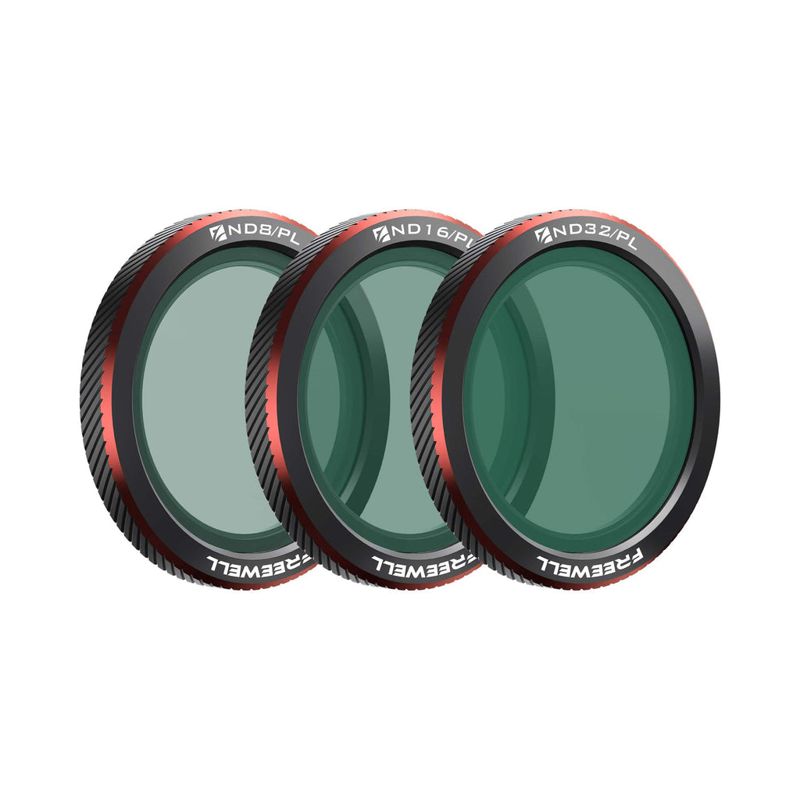 Freewell 3-pack Magnetic Bright Day ND/PL Filters for DJI Neo 2