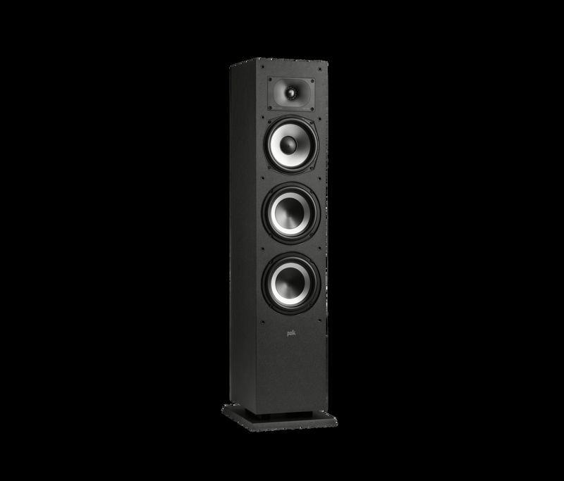 Polk Audio Monitor XT60 High-Resoution Floor-Standing Single Tower Speaker (Black)