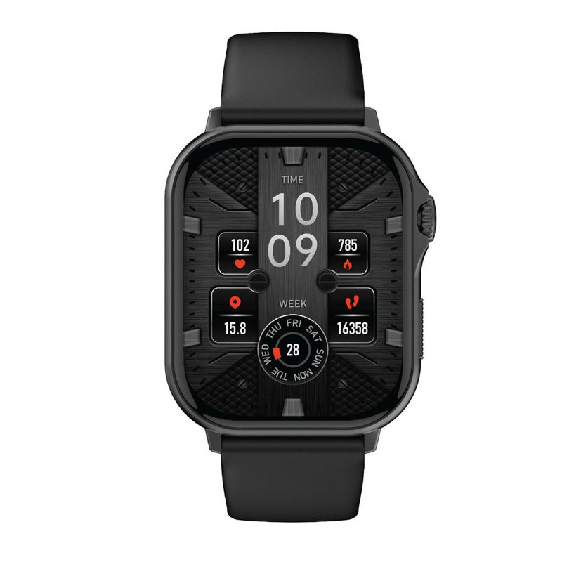 V-Fitness GPS Smart Watch with 2.1 Inch AMOLED Display (Black)