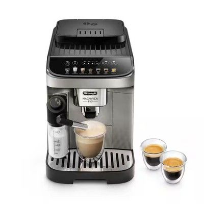 De'Longhi Magnifica Evo Fully Automatic Coffee Machine (Silver Black)