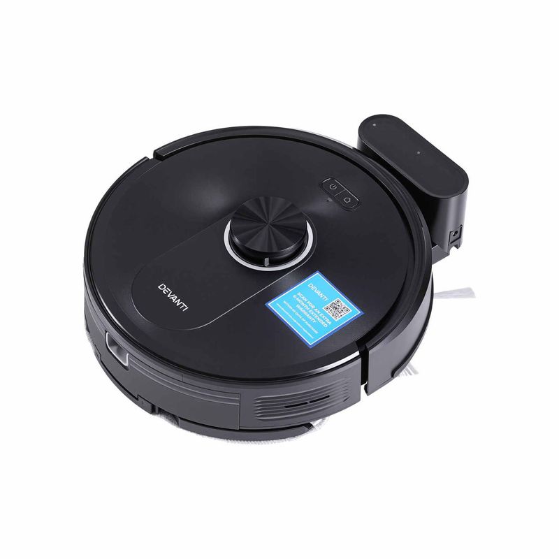 DEVANTI Robot Vacuum and Mop, APP Control 6000Pa LDS Laser 3-in-1 Cleaning