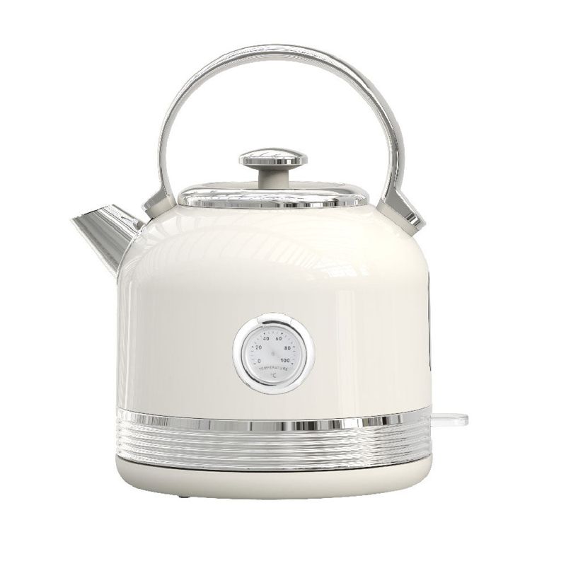 Philex 240V Cordless Stainless Steel Electric Kettle (White)