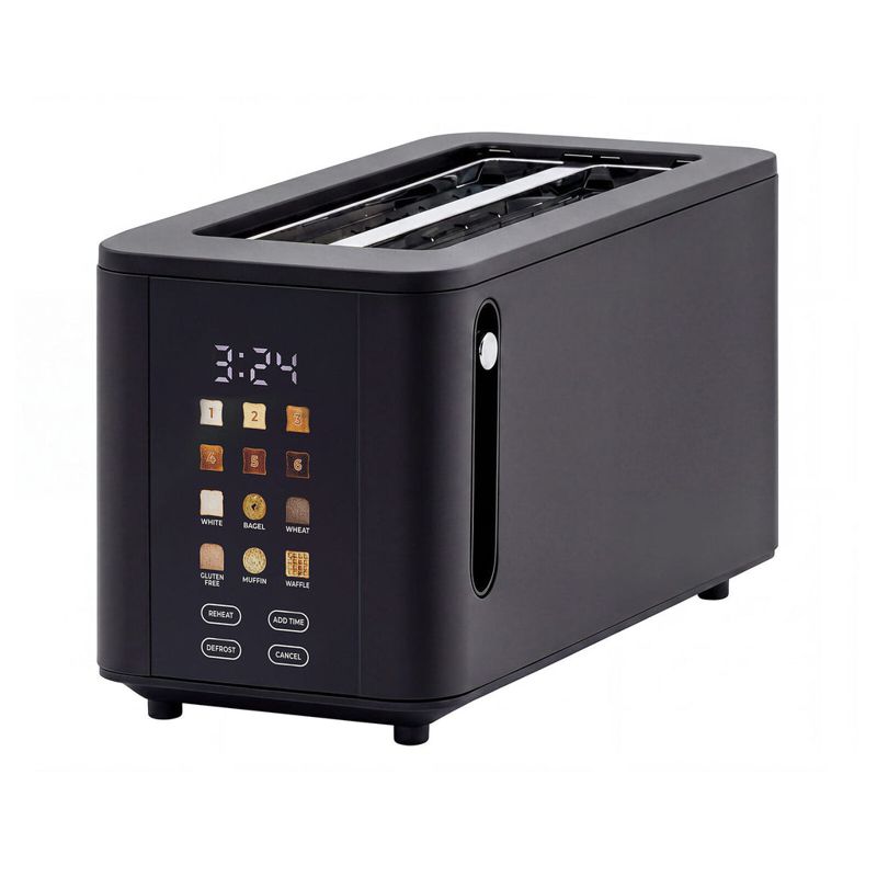 Healthy Choice 4-Slice Digital Toaster 800-950W Smart Touch Screen 6 Browning Levels – White