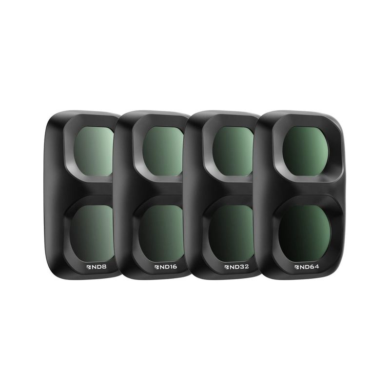 Freewell 4-pack Standard Day Series Filter Set for DJI Osmo Pocket 4P (Black)