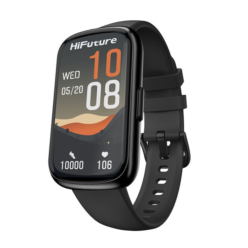 HiFuture EVO2 Bluetooth Wireless Smart Calling Watch 1.47" Display Black
