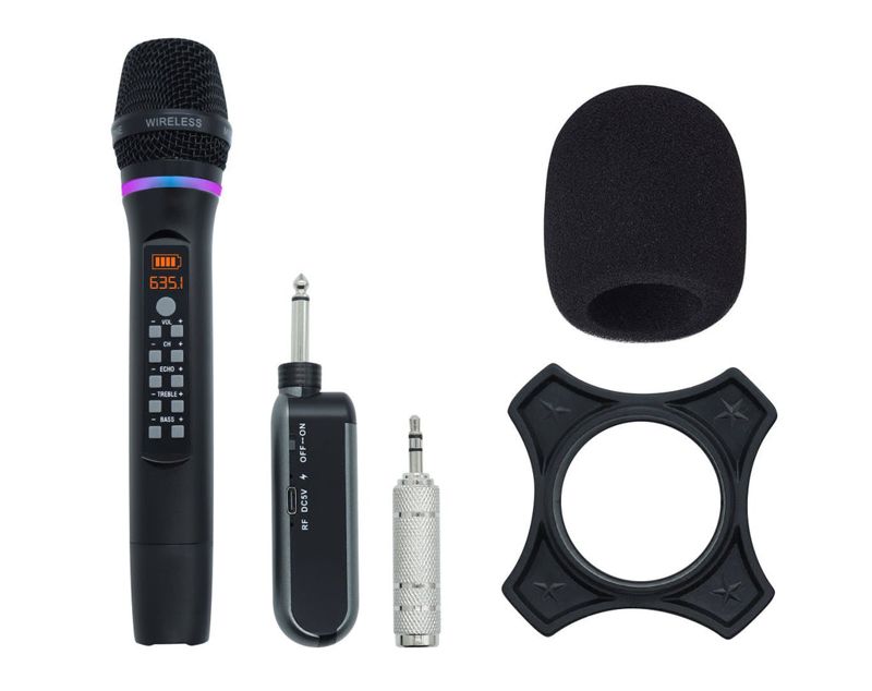 PRECISION AUDIO WM16 Single Wireless Dynamic Microphone With Receiver